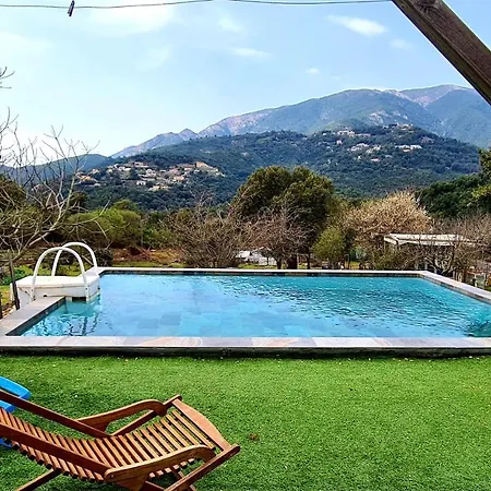 A Cantina Avec Piscine Proche D Ajaccio شاليه Carbuccia